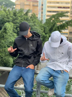 corta vento sport 2024 - impermeável (preto)