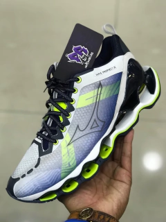 mizuno wave pro X branco e verde