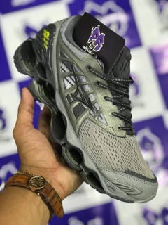 mizuno wave pro cinza