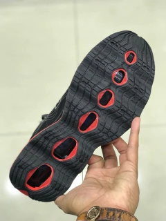 mizuno wave pro X preto/vermelho na internet