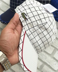 Imagem do Boné andy quadriculado - raridade (branco)