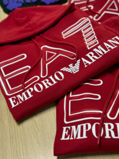 Moletom emporio armani EA7 - edição site (vermelho) - PR multimarcas