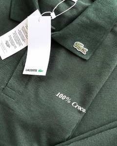 Imagem do polo 100% croco - edição limitada (verde escuro)