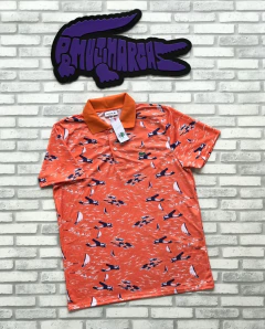 polo sport airline - edição limitada (laranja)