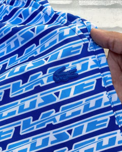 Bermuda lcst sport estampada - edição limitada (azul royal) - loja online