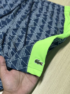 Bermuda estampada monograma - edição limitada na internet