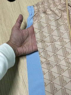 Bermuda estampada monograma - edição limitada na internet