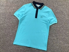 Polo smart paris regular fit com gola contraste - edição limitada (azul bebê) - comprar online