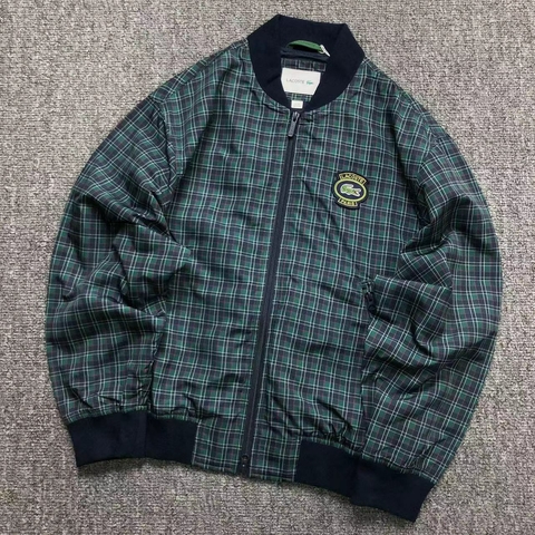 Jaqueta Harrington Lacoste Paris edição limitada - (xadrez)