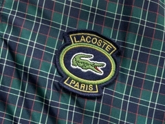Jaqueta Harrington Lacoste Paris edição limitada - (xadrez) - loja online