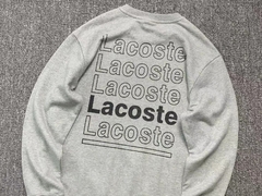 Moletom Lacoste edição site - limitado (cinza) na internet