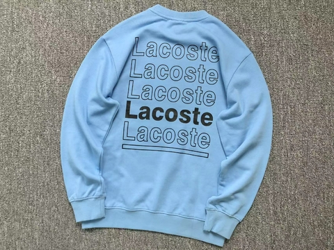 Moletom Lacoste edição site - limitado (azul bebê) - comprar online
