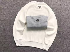 Moletom Lacoste X smiley collab - edição limitada (branco)