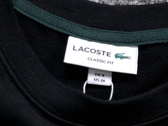 Moletom Lacoste edição site - limitado (preto) - loja online