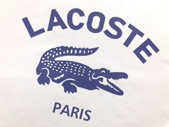 Camiseta Lacoste Paris edição site - limitada na internet