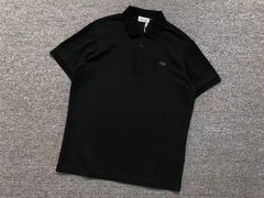 Polo Lacoste monocromático edição site detalhes nas costas - limitado (preto) na internet