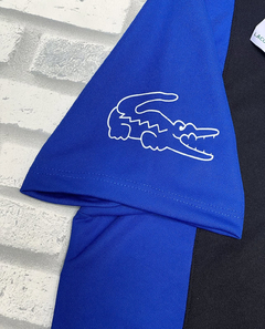 Camiseta sport ultradry - edição limitada (preto/royal) - PR multimarcas