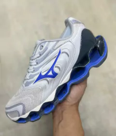 mizuno prophecy 12S importado - cinza e azul