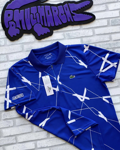 Polo Sport zíper stelar - edição limitada (azul royal) - comprar online