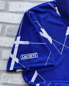 Polo Sport zíper stelar - edição limitada (azul royal) na internet