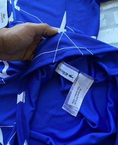 Polo Sport zíper stelar - edição limitada (azul royal) - loja online