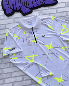Polo Sport zíper stelar geometric - edição limitada (branca) - comprar online