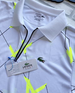 Polo Sport zíper stelar geometric - edição limitada (branca) - PR multimarcas