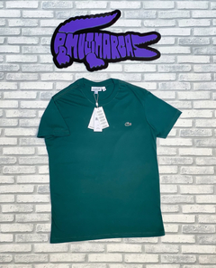 Camiseta básica croco Sport - edição limitada (verde escuro) na internet