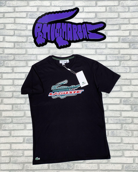 Camiseta 2024 - Ultra dry/jacaré sport (preto)