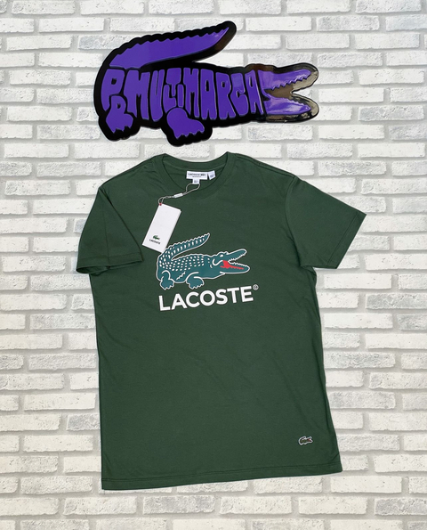 Camiseta Lcst estampada 2024 - Verde