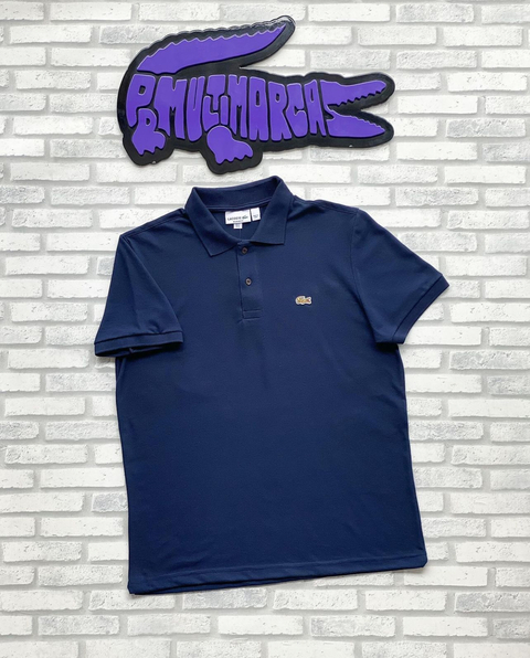 polo edição gold - azul marinho
