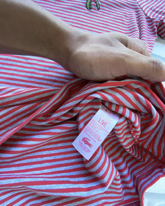 polo cool cats raridade - vermelho/cinza - loja online