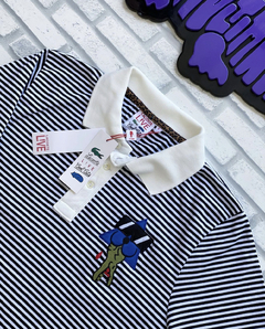 polo cool cats raridade - branco/preto na internet