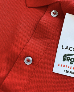 polo 90 anos edição limitada - basicas (vermelho) - loja online