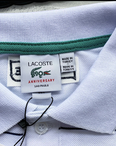 Imagem do polo 90 anos edição limitada - azul marinho/branco