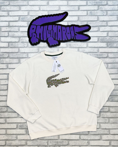 Moletom Magic croc raridade - off white