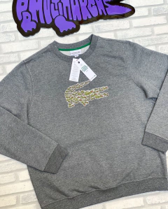 Moletom Magic croc raridade - cinza - comprar online