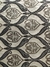 Tecido Jacquard Estampado Arabesco Marrom e Fundo Bege - 1,40 Largura