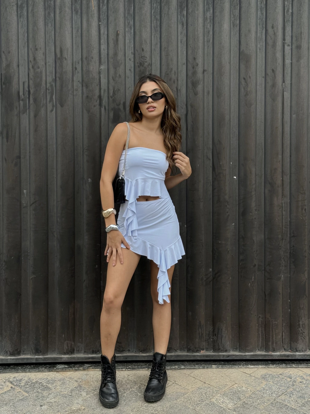 Conjunto Danny branco.
