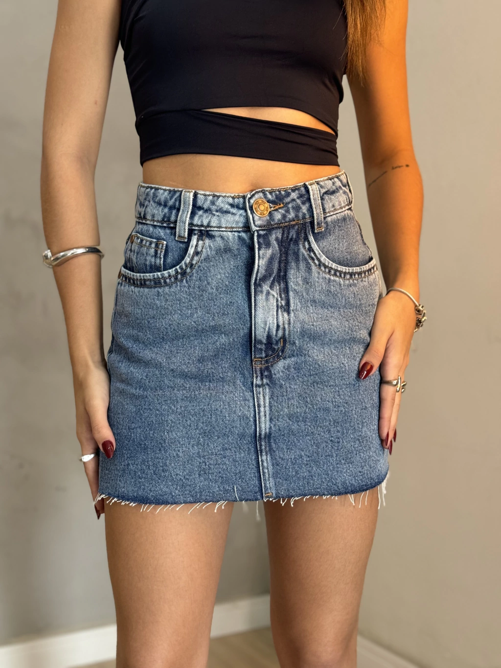 Saia Jeans Anyle.