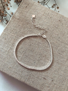 Imagem do pulseira riviera cravejada prata 925