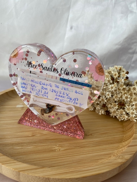 Eternização Coração Pequeno