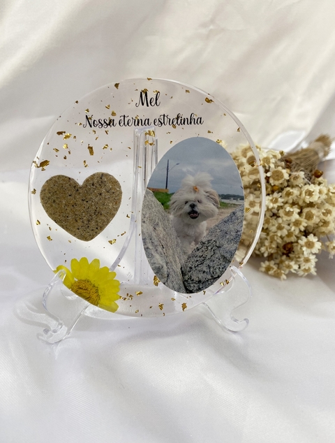 Eternização com Suporte - 9 cm