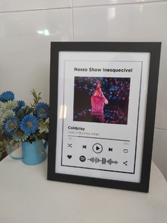 Quadro Interativo Spotify - Modelo Foto - comprar online