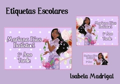 Etiquetas Escolares - Isabela Madrigal (Encanto)
