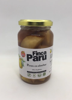 Peras en almíbar Finca Paru 310 grs - orgánico (vence 30/6)