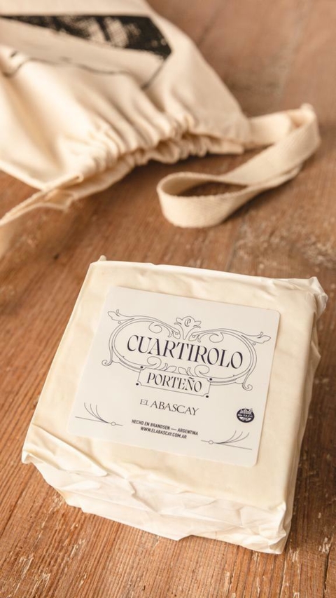 Queso cuartirolo El Abascay 355 grs - orgánico