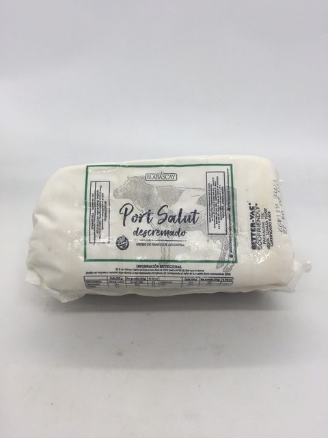 Queso port salut descremado El Abascay 530 grs - orgánico