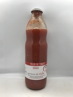 Tomate pulpa Germen de Vida 1 litro (sin piel, sin semillas) - orgánico