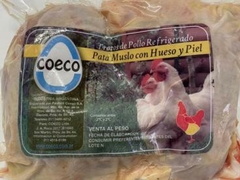 Pollo pata muslo con hueso Coeco 750 grs aprox - pastoril